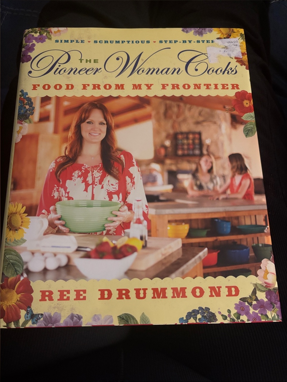 The Pioneer Woman Cookbook — Red Dress with Green Bowl on Yellow Cover